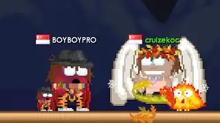 Growtopia - HE GOT THE LEGENDARY WINGS!? + Opening some Valentine Packs
