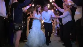 Seth & Haley - Sparkler Exit