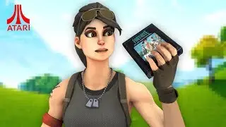 Playing Fortnite On An ATARI