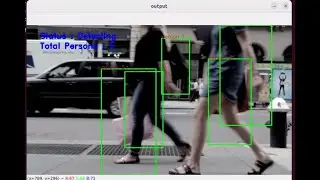 Python Human detection from video using CV
