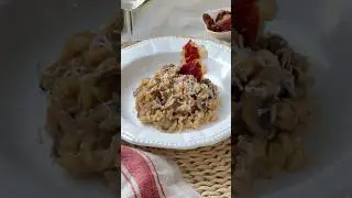 RISOTTO DE SETAS SUPERCREMOSO 🍄