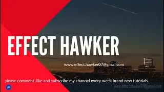 Unique Text Animation in After Effects    Smooth Text Animation   effect hawker