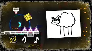 Beep Beep I'm a Sheep but it's a Geometry Dash level