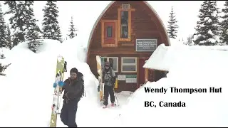 Drone ski touring - Pemberton Backcountry Skiing
