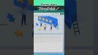 Comment mettre un forms interactif dans un powerpoint ? #m365 #microsoftforms #powerpoint 🚀