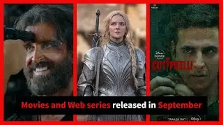 Movies and Web series released in September 2022