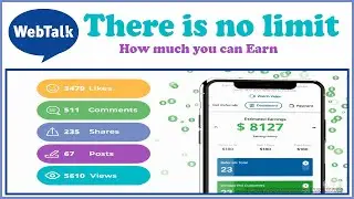 How to Use Webtalk for Maximum Earning Complete Tutorial 2021