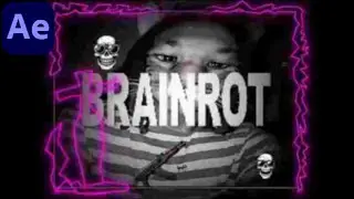 BRAINROT Effects - After Effects Tutorial (Edit Like Che)