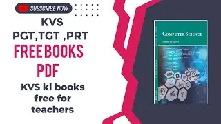 From where to download KVS NCERT Books || Resources for Various KVS POST PDF || Books Free