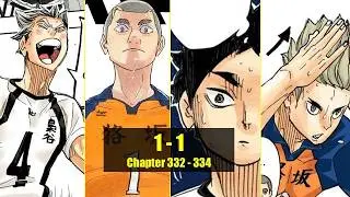Fukurodani’s Fiercest Test Yet | Haikyuu Chapter 332 - 334