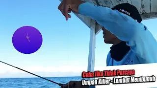 Gak Nyangka Malah Umpan Buatan ini Bikin  Banyak Strike
