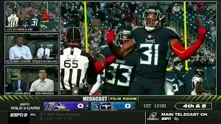 Ravens vs. Titans (2021 AFC Wild Card) | MNF Film Room