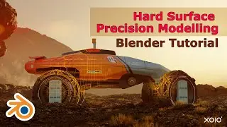 Hard Surface Precision Modelling Tips and Tricks - Blender Tutorial