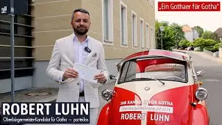Robert Luhn zur Briefwahl in der Bibliothek
