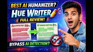 Hue Writer Best AI Humanizer Tool to bypass Turnitin in 2026 // Hue Writer Tool Full Demo 🚀