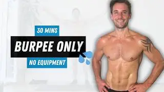 300 BURPEES IN 30 MINS | Intense Burpee Only Workout