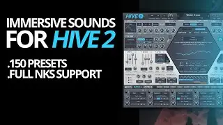 Under Hive - 150 Presets Soundbank for U-he Hive 2 | NKS, Aftertouch 