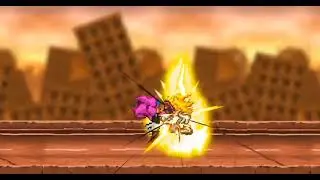 Scourge VS Fleetway Super Sonic