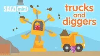 Sago Mini Trucks & Diggers Kamazka MYLT