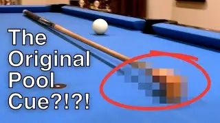 Pool Cues Used To Look Like This?
