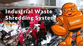 Harden Industry Waste Shredding System
