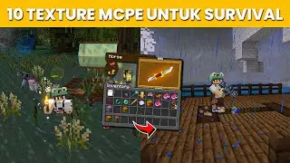 10 TEXTURE PACK MCPE KEREN UNTUK SURVIVAL MINECRAFT 1.20/1.21