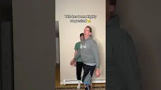 can't believe i talked him into this 🤣 