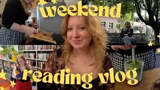 chatty reading vlog ✨ reading date, bookshopping trip & working at a coffee shop