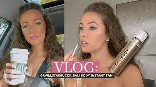 VLOG: GET READY WITH ME, #PSL, BALI BODY INSTANT TAN | Lauren Peletier