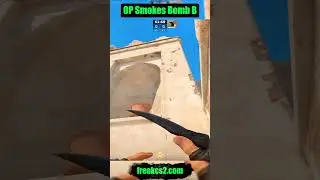 Pro Smokes Bomb B - CS2 - Dust2 #cs2 #dicascsgo #counterstrike #csgo