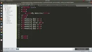 3. Html5 Headers and Paragraphs
