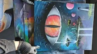 Beginner Spray Paint Class TikTok LIVE Replay 10/22