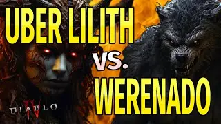 Uber Lilith vs. WERENADO Druid and Pit Tier 104 | Diablo 4