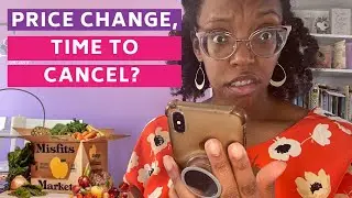 Misfits Market Price Change | Should you cancel?