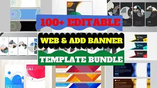 Professional 100+ Premium Web Banners & Ad Templates