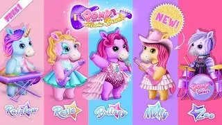 Pony Sisters Pop Music Band Official Trailer ✨ TutoTOONS