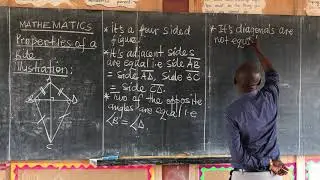 Primary Seven Mathematics _ Topic: Properties of a kite.ampala Junior Academy Uganda.