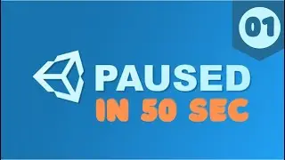 How to pause your Unity Game - Unity Snippets 01