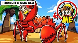 They Called Me NOOB, So I Used CRAB BOSS MOVESET In The Strongest Battlegrounds