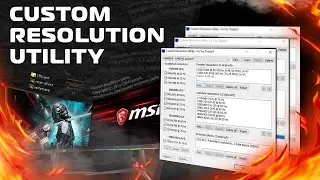 Custom Resolution Utility / Гайд - Scaling - 144 Hz - HDR - AMD FreeSync
