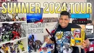 SUMMER 2024 TRANSFORMERS COLLECTION UPDATE/TOUR! | NEW DISPLAYS + CHANGES! (Studio Series + Premium)