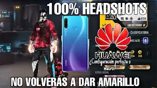 ENCONTRÉ la MEJOR CONFIGURACIÓN PERFECTA PARA HUAWEI P30 LITE (dpi+sensibilidad+botón) FREE FIRE