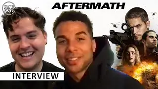 Dylan Sprouse & Mason Gooding  on Aftermath and What makes for a great action film