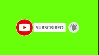 Green Screen Subscribe Button Bell icon free download 