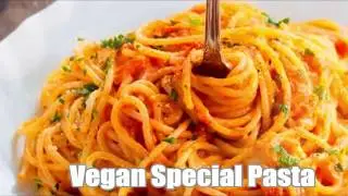 DELICIOUS VEGAN PASTA RECIPES | Creamy Red Bell Pepper Pasta Recipes