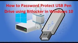 How to Password Protect USB Using Bitlocker