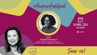 Jamilah Robinson, Missing Pieces Support Group | Purpose Amplified