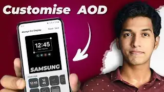 How to Customize AOD in Samsung One UI | Best Always On Display Settings! 🔥