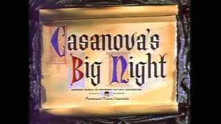 Casanova's Big Night 1987 Laserdisc Opening