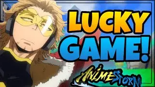 FINALLY GETTING LUCKY ON AN ANIME GACHA GAME! | Anime Storm Simulator